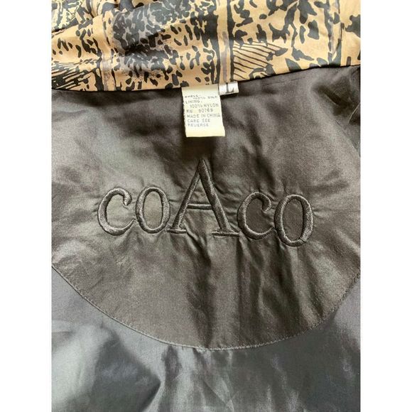 PRISTINE VINTAGE SILK BOMBER JACKET🤎🖤 - Picture 4 of 4